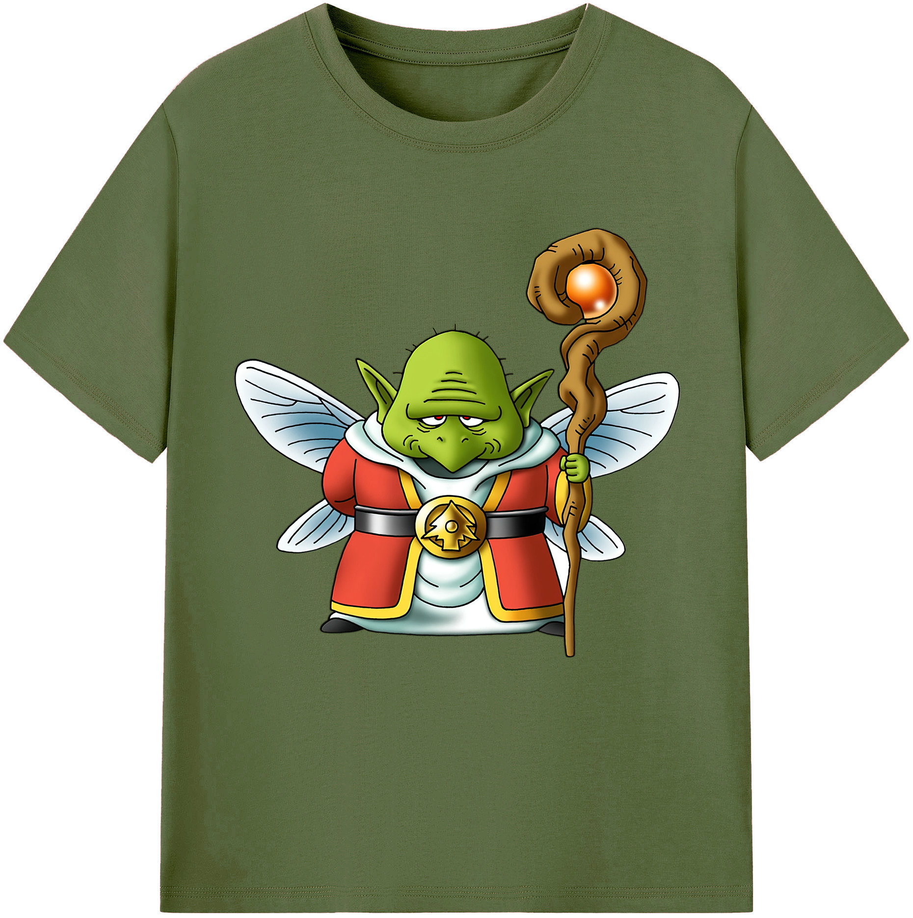 （画像用） ドラゴンクエスト Doragon Kuesuto Dragon Quest 綿100％半袖Tシャツ（フロントプリント）